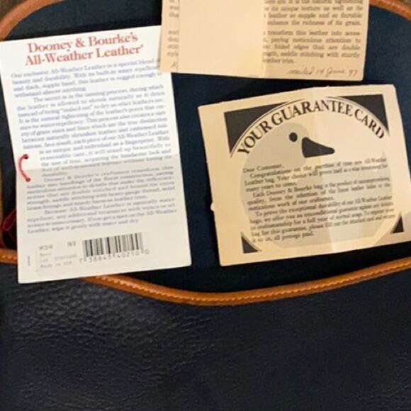 Dooney & Bourke Vintage Leather Equestrian Purse - Picture 7 of 7